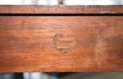HILL & SONS of Sydney colonial cedar hall table with drawers, full cedar construction, New South Wales origin, 19th century, ​​​​​​​76cm high, 99cm wide, 49cm deep - 2