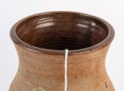 WANDA GARNSEY&nbsp;tall studio pottery brown glazed vase, seal mark near base, ​​​​​​​45cm high - 3