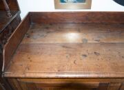 A Colonial Australian blackwood twin pedestal sideboard, Tasmanian origin, early to mid 19th century, originally owned by Richard Robert Crocker who arrived as a free settler in Van Diemen's Land in 1828, 100cm high, 183cm wide, 58cm deep - 4