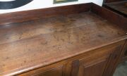 A Colonial Australian blackwood twin pedestal sideboard, Tasmanian origin, early to mid 19th century, originally owned by Richard Robert Crocker who arrived as a free settler in Van Diemen's Land in 1828, 100cm high, 183cm wide, 58cm deep - 5