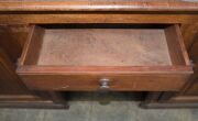 A Colonial Australian blackwood twin pedestal sideboard, Tasmanian origin, early to mid 19th century, originally owned by Richard Robert Crocker who arrived as a free settler in Van Diemen's Land in 1828, 100cm high, 183cm wide, 58cm deep - 6