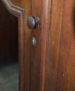 A Colonial Australian blackwood twin pedestal sideboard, Tasmanian origin, early to mid 19th century, originally owned by Richard Robert Crocker who arrived as a free settler in Van Diemen's Land in 1828, 100cm high, 183cm wide, 58cm deep - 9