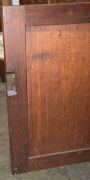 A Colonial Australian blackwood twin pedestal sideboard, Tasmanian origin, early to mid 19th century, originally owned by Richard Robert Crocker who arrived as a free settler in Van Diemen's Land in 1828, 100cm high, 183cm wide, 58cm deep - 12