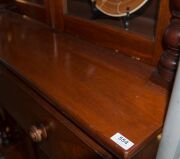 A Colonial&nbsp;Australian cedar&nbsp;secretaire bookcase with full turned columns, cock-beading, flame cedar panels, full cedar fitted interior and secondary timbers, New South Wales origin, circa 1855, 234cm high, 127cm wide,54cm deep - 8
