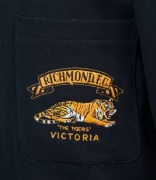 RICHMOND: c.1953 black blazer believed to have been presented to retiring club doctor Dr Arthur Hargrave, attractive embroidered 'RICHMOND F.C./ 'THE TIGERS'/VICTORIA' patch on breast pocket; some damage to lining, very good condition overall. - 2