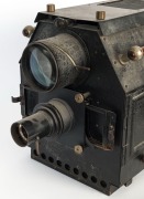 Ross: Epidiascope glass slide projector stamped "Ross, London", wired for electricity; 43cm high, 58cm long - 2