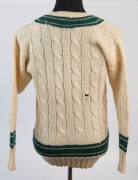 ROD MARSH (1947 - 1022), A match-worn Australian Test Team long-sleeved jumper, endorsed "Rod M" on the maker's label, Provenance: Acquired by the vendor at a cricket club dinner in Perth, W.A. Marsh had donated the jumper as the major prize in a fund-ra - 3