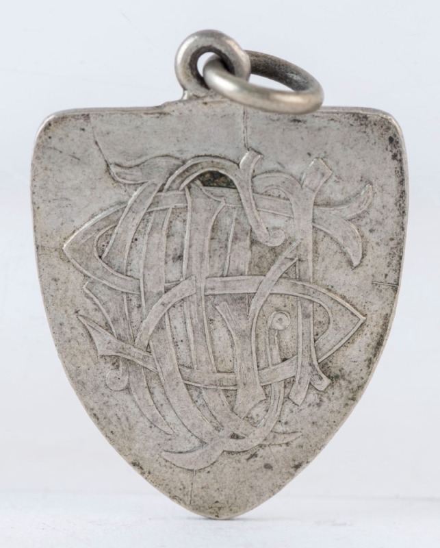 SOUTH AUSTRALIAN CRICKET ASSOCIATION (SACA): 1897-98 Membership fob for "Full Member 211".