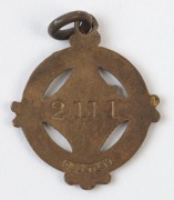 MELBOURNE CRICKET CLUB, membership fobs for 1911-12, 1912-13, 1913-14, 1914-15, 1915-16, 1916-17 and 1918-19, (7). - 3