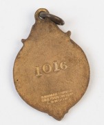 MELBOURNE CRICKET CLUB, membership fobs for 1901-02 (undated), 1904-05, 1906-07 and 1909-10. The first, numbered 1016, made by Bowman Limited, London; the others all made by Stokes & Sons, Melbourne. (4). - 9