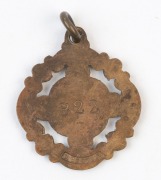 MELBOURNE CRICKET CLUB, membership fobs for 1920-21, 1922-23, 1923-24 & 1927-28, (4). - 5