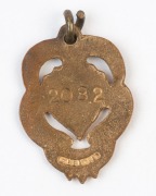 MELBOURNE CRICKET CLUB, membership fobs for 1920-21, 1922-23, 1923-24 & 1927-28, (4). - 7