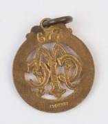 MELBOURNE CRICKET CLUB, membership fobs for 1903-04 (#768), 1904-05 (#677) & 1906-07 (#207); all made by Stokes and all low numbers., (3). - 5