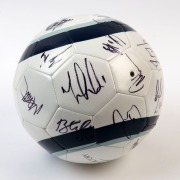 MELBOURNE VICTORY: Melbourne Victory branded soccer ball, signed by the complete 2019 team; very good condition. - 2