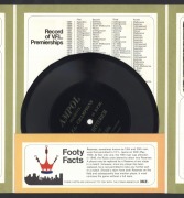 1968 Ampol 'VFL Champions' folder for Carl Ditterich including a 45rpm record. In very good condition. - 2