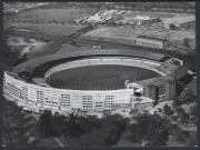 MELBOURNE OLYMPICS - MELBOURNE CRICKET GROUND: Press Agency photographs one dated July 1956&nbsp;showing construction work to the Main Stand, to increase spectator capacity to 110,000 for the opening ceremony held on November 22, a second taken in September sh - 3