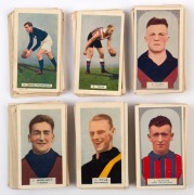 1933-34 HOADLEYS&nbsp;'VICTORIAN FOOTBALLERS':&nbsp;&nbsp;Series 1 (numbered 1 to 50) complete [50] also Series 2 (numbered 51 to 100), [49/50, ex no.80], plus 1934 'Action Studies' Series [35/100; some poor, (particularly the latter series), generally Fair to Good.&nbsp;(13