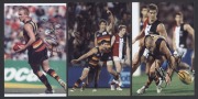 ADELAIDE - SIGNED PLAYER PHOTOS: selection including Andrew Mcleod; Mark Ricciuto & Scott Thompson, various sizes, largest Andrew Mcleod (20x30cm), generally very good condition. (10)