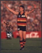 ADELAIDE - SIGNED PLAYER PHOTOS: selection including Andrew Mcleod; Mark Ricciuto & Scott Thompson, various sizes, largest Andrew Mcleod (20x30cm), generally very good condition. (10) - 3