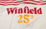 BRISBANE RUGBY LEAGUE: match worn Referee's guernsey, made by Westmont, showing 'Winfield 25s' (cigarettes) sponsor's logo, circa mid-1980s. - 3