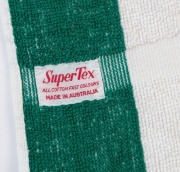 1952 HELSINKI & 1956 MELBOURNE: Australian Olympic Team bath towels both made by Supertex, 130x57cm or 130x62cm (2) - 5