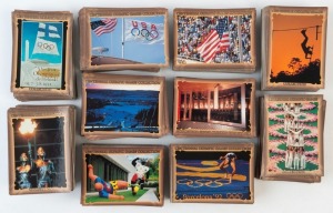 1996 ATLANTA - COLLECTOR CARDS: Collect-a-Card 'Centennial Olympic Games Collection', lots of duplication. (500+)
