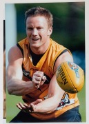 RICHMOND - PLAYER SIGNED COLOUR PRINTS:&nbsp;action images (46x31) of Dustin Martin, Matthew Richardson, Nathan Brown, and Andrew Raines.&nbsp;&nbsp;(4 items) - 3