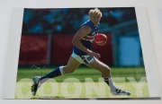 WESTERN BULLDOGS - PLAYER SIGNED COLOUR PRINTS:&nbsp;action images (46x31) of Adam Cooney,&nbsp;Barry Hall, Daniel Cross, Ryan Griffin and Shaun Higgins.&nbsp;(5 items) - 5