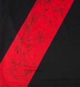 ESSENDON: Adidas guernsey (size M) with numerous signatures from the 2014 squad including Mark Thompson (coach), Jobe Watson (Capt.), Brendon Goddard, Paul Chapman, Michael Hurley and Dyson Heppell. - 2