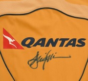 WALLABIES: c.2010 Wallabies replica guernsey signed by Lote Tuqiri. - 2