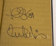 AUTOGRAPHED LITERATURE: with hardbound Chris Judd "Inside - the Autobiography"; James Hird "Reading the Play; Kevin Bartlett "A life in Football";&nbsp;Kevin Sheedy "Stand Your Ground"; Alan Didak & Heath Shaw autographs in "Side by Side - a Season with Collin - 3