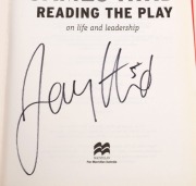 AUTOGRAPHED LITERATURE: with hardbound Chris Judd "Inside - the Autobiography"; James Hird "Reading the Play; Kevin Bartlett "A life in Football";&nbsp;Kevin Sheedy "Stand Your Ground"; Alan Didak & Heath Shaw autographs in "Side by Side - a Season with Collin - 6