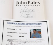 AUTOGRAPHED LITERATURE: with hardbound MARTIAL ARTS: Ronda Rousey "My Fight/Your Fight";  MOTORCYCLE GP: Case Stoner "Pushing the Limits";  SOCCER: Tim Cahill "Legacy"; SWIMMING: Ian Thorpe "This Is Me"; also softbound RUGBY "John Eales - The Biography". - 2