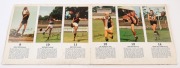 1964, 1965 & 1966 MOBIL 'VFL' Photo Cards: 1964 complete [40], 1965 [39/40, ex card #3], 1966 complete [40, some cards abrased/damaged],&nbsp;all are glued down into Mobil albums; Poor to Fair/Good. (3 albums) - 5
