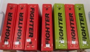 'FIGHTER' MAGAZINE: monthly issues of this Australian publication, housed in seven  'Fighter' binders, comprising 1967 Oct. to Dec. issues; 1968 Jan. to Nov.; 1969 May to Aug and Oct. to Dec.; 1970 Jan. to Dec.; 1971 Jan. to Dec.; 1972 Jan. to Dec.; 1973 - 3