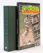 SIGNED LITERATURE: Mark Taylor "Time to Declare" hardbound special collector's edition (with slipcase), numbered #3924 of 10,334 produced, SIGNED BY TAYLOR; also "Cricket in Australia" hardbound (c.1980), limited edition numbered #401 of 1000, SIGNED BY D - 3