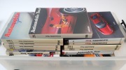 LITERATURE - AUTOMOBILE YEAR/ANNUAL AUTOMOBILE REVIEW: Collection comprising softbound 'Annual&nbsp; Automobile Review' for 1953-54 (No.1), then hardbound 1954-55 (No.2, extremely sought after edition) & 1955-56 (No.3);&nbsp; 'Automobile Year' 1957 ( No.4, incorpor - 9