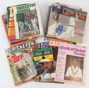 LITERATURE: Collector's archive in three cartons with books including hardbound "Botham - My Autobiography" (1994), "The Complete Who's Who of Test Cricketers" by Christopher Martin-Jenkins (1980), "McGilvray - The Game is not the Same" (1986); 1970s-1980 - 2