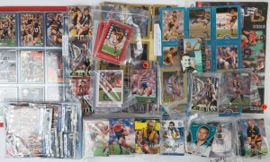 1990s-2000s Collector Cards with 1992 Regina [3/176], 1994 Cazaly Classics two sets of [100], one set in album with additional 4 Cazaly gold cards plus AFLPA 'Dynamic' set [125] and a few others; also 1994 Dynamic 'Player's Choice' set [5], Coca-Cola 1995