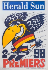 WEG POSTERS: 1998, and 2000 to 2018 complete, very fine as issued. (20)