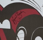 ESSENDON: Original 1993 & 2000&nbsp;Weg posters, both&nbsp;SIGNED BY KEVIN SHEEDY. Very good condition. - 2