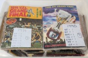 "FOOTBALL RECORDS": Mostly 1970s & 1990s accumulation (very few 1980s issues) many are Finals issues with duplication in places noting 1968 GF, 1972 PF (2), 1973 GF (2), 1974 GF, 1977 GF Replay, 1979 GF (3), etc; also a couple of stray limited edition 'Fo - 2