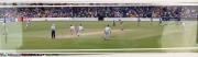 PANORAMIC CRICKET PHOTOGRAPHS: Limited Edition selection comprising 1999 World Cup Final, Australia v Pakistan numbered #76 of 1500 (with plaque); plus two other limited edition panoramic views of Australia v England Test Matches held at The Gabba, circa - 2