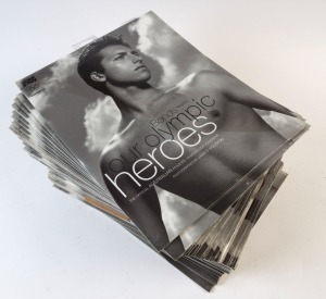 THE SYDNEY OLYMPIC FEDERATION ARCHIVES - STATIONERY: 'Our Olympic Heroes - The Official Australian Athletes' 16-month 2001 Calendar', featuring Ian Thorpe on front cover, large format (38x30cm), 60 examples, shrink packed as new.