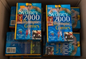 THE SYDNEY OLYMPIC FEDERATION ARCHIVES - LITERATURE:  'Sydney 2000 Olympic Games', pub. Ladybird, back cover reads "Brimming with amazing facts and exciting photographs", 64pp hardbound; 100 copies, as new.