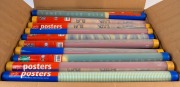 HE SYDNEY OLYMPIC FEDERATION&nbsp;ARCHIVES&nbsp;- POSTERS: selection of official licensed posters in presentation tubes as issued, various designs, original retail $29.95 each; 48 examples.