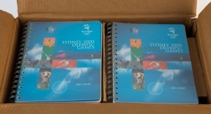 THE SYDNEY OLYMPIC FEDERATION ARCHIVES - STATIONERY: 'Sydney 2000 Olympic Games - Sports Diary' (for 2001), spiralbound, 30 copies, as new.
