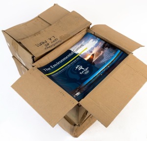 THE SYDNEY OLYMPIC FEDERATION ARCHIVES - LITERATURE: 'The Environmental Games - Environmental Achievements of the Sydney 2000 Olympic Games', colour booklet, 27pp softbound, 250+ copies.