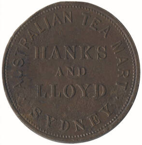 Good range in an album, many carded incl. Lewis Abrahams and William Jarvey Hobart, &nbsp;Hanks & Lloyd and J.M. Leigh Sydney, &nbsp;Crombie/Clapperton/Findlay and Robert Hyde & Co. Melbourne, majority 1ds. 1930-39 West Wallsend Co-Op set of 5 &frac12;d to 1/-. Plus the c