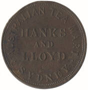 Good range in an album, many carded incl. Lewis Abrahams and William Jarvey Hobart, &nbsp;Hanks & Lloyd and J.M. Leigh Sydney, &nbsp;Crombie/Clapperton/Findlay and Robert Hyde & Co. Melbourne, majority 1ds. 1930-39 West Wallsend Co-Op set of 5 &frac12;d to 1/-. Plus the c